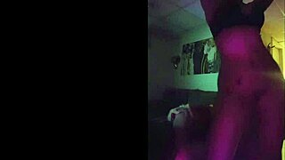 Latina teases with big ass striptease