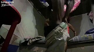 Watch these girls fuck with a double dildo?