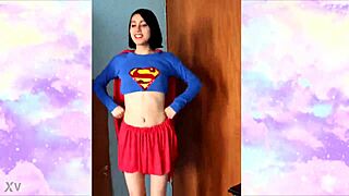 Epic sax guy dances with a gamer girl in an intense battle