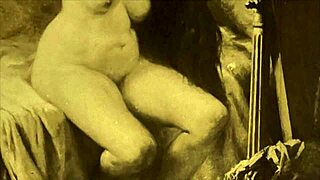 In vintage times, they made erotic animations with hairy bent over scenes