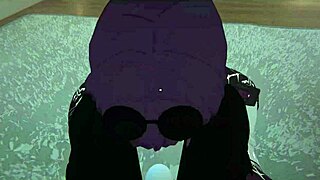 Kafka and Furina take turns on goth boy!