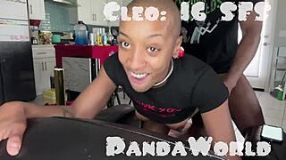 Bald Ebony Submissive Gets Asshole Destroyed By BBC.
