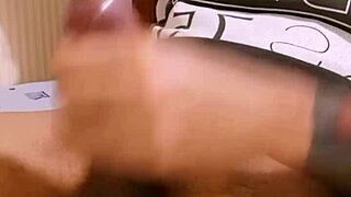 Watch this amateur masseuse handle a monster cock solo!