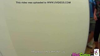 Is this blonde amateur cheating on her boyfriend outdoors?