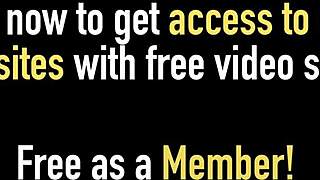 Miles Longs cums on Ember Reigns hands after sloppy blowjob and handjob