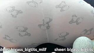 Hey, Pajamas Masturbate With Big Ass And Camel Toe Fun