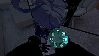 Kafka and Furina take turns on goth boy!