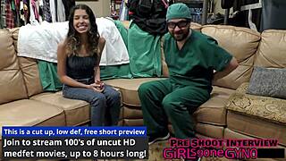 Aria Nicole And Doctor Raven Rogue In New Scrubs With Tickling And Feet Fetish In Hospital