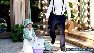 Jessie Rogers Offers Her Curvy Body In Dirty Amish Roleplay!