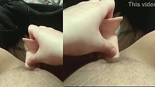 Fat Slut Masturbates Huge Juicy Pussy to Squirt