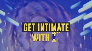 Victoria Lobov and Callie Black share a fun moment in the kitchen with Brazzers.