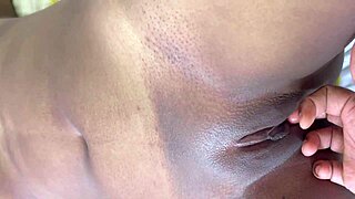 horny stepsister licks pussy hard