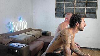 Friends fucking deliciously after the party