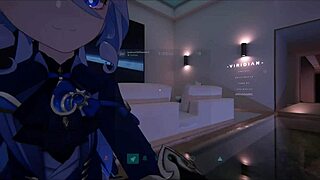 Kafka and Furina take turns on goth boy!