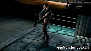 3D Cartoon Woman Gets Fucked Hard By Wolverine!