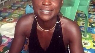 crazy bitch twerks in sexy clothes then goes naked