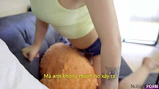 Vietnamese Sub for Rooming with a Girl Asking for T Me Sinsucute