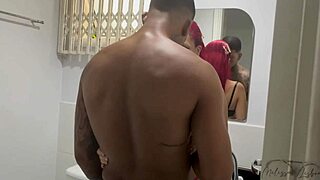 The naughty guy gives me his big cock whenever he can, my cuckold catches us and joins in for a delicious double penetration