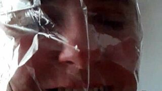 Bound And Bondaged, Head Restrained In Intense Restraint Scene