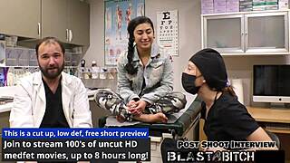 Jasmine Rose gets her face blasted with cum!