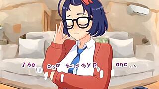 Cappie rides and gets creampie in animation.