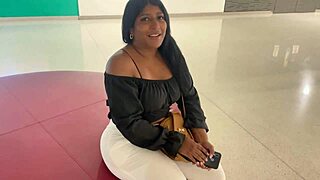 i fuck this big ass brunette's tight pussy