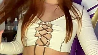 she's always liked showing off her cute body