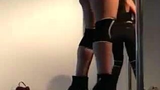 sexy doctor strips while dancing on the pole in hospital?