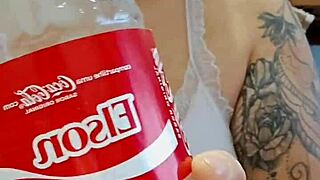 When I get horny, the light turns on. Want to see my tits?