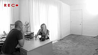 tiny blonde kendi takes a massive white dick in her shaved pussy