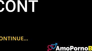 blonde brazilian teen enjoys lingerie romp with young lover