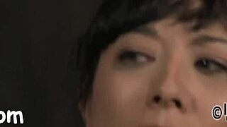 gagged and bound for punishment, feeling intense arousal during fucking