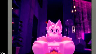 Furry Slut On Roblox Gets Fucked With Monster Cock In Anal And Pussy Assfucking