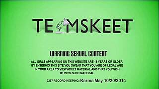 Sex Teen 18+ Bent Over In Contest!