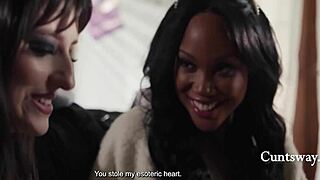 lana and august feel intense orgasms