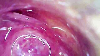 camera inside my juicy pussy as i cum hard