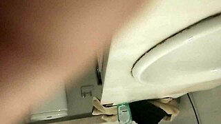 i go to the bathroom as a sexy amateur for masturbation