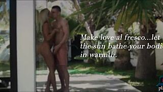 Housewife milf blonde has outdoor sex with gardener. 🌳