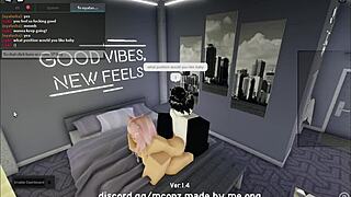 I was fucking this cute catgirl in the roblox condo, bent over in doggystyle.