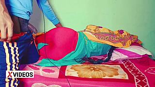 when she was sleeping alone, the stepbrother-in-law came and fucked his sexy mature sister-in-law with dirty talk