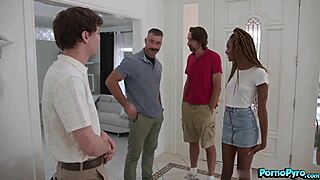 chanel skye's wild fourway fun 😍