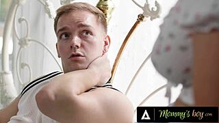 nurse bella teaches jennifer anal with stepson 😏