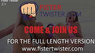 laura and cayla fisting each other hard