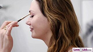 Big tits siri dahl sits pussy on ebony milf ana foxxx mouth for licking and fingering