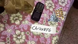 hand feels ghetto ebony cock in african hood