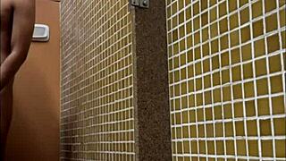 Shower Spy Lockerroom, Big Cock Bathing Brazilian Black Outdoor Gym Public