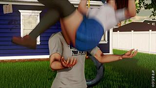 exploring the inn in this adventure game