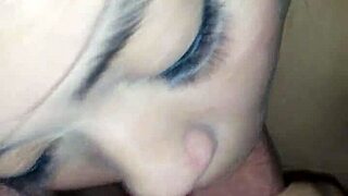 Young cock loving thick asian loves strong latin dick to slurp and swallow cum