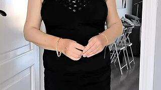 Stepson asks busty stepmother for dangerous promises, she delivers