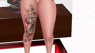 Naughty Blonde Dancing for Her Hot Stepbrother